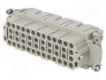 Connector: HDC; contact insert; female; DEE; PIN: 46; 46+PE; crimped DEGSON ELECTRONICS DEE-046-FC
