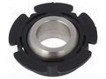 Bearing: joint; with flange; Øout: 20.8÷21.6mm; Øint: 10mm; igubal® IGUS EGFM-10-T