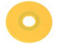 Warning plate; 16mm; Ømount.hole: 16mm; Ø: 60mm IDEC HAAV4-0
