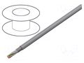 Wire; LiY-CY; 40x0.25mm2; shielded,tinned copper braid; PVC; grey HELUKABEL LIYCY40X0.25