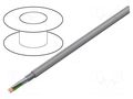 Wire; LiY-CY; 8x0.34mm2; shielded,tinned copper braid; PVC; grey HELUKABEL LIYCY8X0.34