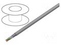 Wire; LiY-CY; 25x0.25mm2; shielded,tinned copper braid; PVC; grey HELUKABEL LIYCY25X0.25