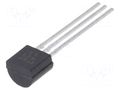 Transistor: NPN; bipolar; 250V; 0.5A; 0.8W; TO92 CDIL BF422-CDI