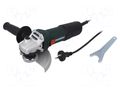 Angle grinder; electric; max.2Nm; 850W; 230VAC; 11500rpm; 125mm METABO MTB.WEV850-125