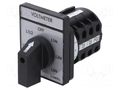 Switch: voltmeter cam switch; Stabl.pos: 7; 16A; for building in LUMEL PKT4-C43LXXXOFA000