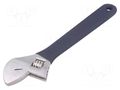 Wrench; adjustable; 250mm; Max jaw capacity: 28mm; forged,satin PROLINE PRE-29310