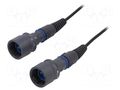 Fiber patch cord; PIN: 2; single mode duplex (SM); bayonet; LC BULGIN PXF6054CAA