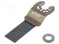 Blade; for multitools,wood,plastic,drywall; bimetal; 22mm WOLFCRAFT WF3987000
