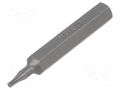 Screwdriver bit; Torx®; TX03; Overall len: 28mm; MICRO WIHA WIHA.40630