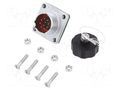 Connector: circular; socket; male; PIN: 10; IP67; WF16; 5A; 400V WEIPU WF16J10ZZ1