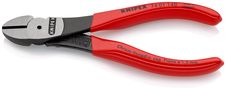 KNIPEX 74 01 140 High Leverage Diagonal Cutter plastic coated black atramentized 140 mm 74 01 140 4003773039747