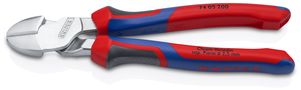 KNIPEX 74 05 200 High Leverage Diagonal Cutter with comfort handles chrome-plated 200 mm 74 05 200