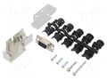 Connector: D-Sub; PIN: 15; plug; female; angled 90°; soldering ENCITECH DCMR-FK-09-HDS15-K