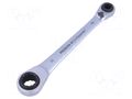 Wrench: ring; rattle; 10mm,13mm,17mm,19mm; Chrom-vanadium steel PROXXON PR23236