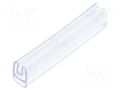 Markers; Marking: empty; 2÷4mm; PVC; transparent; -40÷80°C; leaded WEIDMÜLLER WM-1874760000