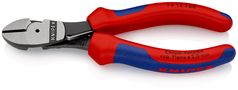 KNIPEX 74 12 160 High Leverage Diagonal Cutter with multi-component handles black atramentized 160 mm 74 12 160 4003773065111