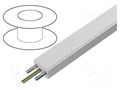 Wire: fiber-optic; VC-DCY; Kind of fiber: SMF G657A1; Package: 1km FIBRAIN FIBRAIN-CAB-010