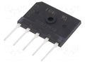 Bridge rectifier: three-phase; Urmax: 1.6kV; If: 25A; Ifsm: 300A LUGUANG ELECTRONIC SGBJ2516-LGE