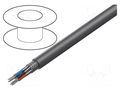 Wire; Xtra Guard® 1; 6x16AWG; shielded,Al-PET foil; PVC; 300V ALPHA WIRE 5366C-SL005