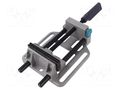 Machine vice; Jaws width: 100mm; Jaws opening max: 100mm WOLFCRAFT WF3410000