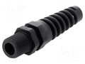 Cable gland; with strain relief,with long thread; PG9; IP68 HUMMEL HUMMEL-1293090160