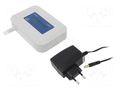 Logger; for wall mounting; IP20; 150x100x28mm; Display: LCD; MQTT LUMEL HT20IOT-21MQM0