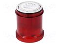 Module: light signaller; red; LED; 24VDC; 24VAC; IP66; Ø63x76mm AUER SIGNAL 901012405