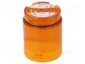 Module: light signaller; orange; LED; 24VDC; IP65; Ø50x69mm AUER SIGNAL 915021005