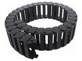 Cable chain; B17; Bend.rad: 100mm; L: 1006mm; Int.height: 32mm IGUS B17.4.100.0