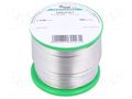 Tin; lead free; Sn99,3Cu0,7; 2mm; 500g; reel; Flux: CF48,No Clean CYNEL SN99C-2.0/0.5