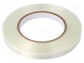 Tape: electrical insulating; W: 12mm; L: 50m; Thk: 0.085mm; acrylic H-OLD HOLD-PS.25-12-50M