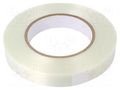 Tape: electrical insulating; W: 19mm; L: 50m; Thk: 0.085mm; acrylic H-OLD HOLD-PS.25-19-50M