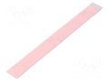 Tape: heat transfer; W: 20mm; L: 0.2m; Thk: 2mm; 3W/mK; silicone IPT SP3.0-20X200X2