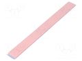 Tape: heat transfer; W: 20mm; L: 0.2m; Thk: 3mm; 3W/mK; silicone IPT SP3.0-20X200X3