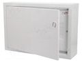 Enclosure: for modular components; IP30; light grey; steel; WRP ETI POLAM ETI-WRP18-1