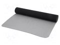 Mat: bench; ESD; grey (bright); L: 1.2m; Width: 0.6m; Thick: 2mm STATICTEC PRT-STW414008