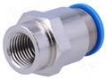 Push-in fitting; straight; -0.95÷6bar; Gasket: NBR caoutchouc; QS FESTO QSF-1/4-12-B