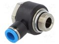 Push-in fitting; angled 90°; -0.95÷6bar; Gasket: NBR caoutchouc FESTO QSLV-G3/8-8