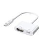 Joyroom S-H141 Lightning (male) - HDMI FullHD 1080p 60Hz (female) / Lightning (female) adapter - white, Joyroom 6941237153449 6941237153449