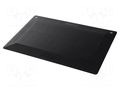 Mat: floor; anti fatigue; ESD; black; L: 0.9m; W: 0.6m; Thk: 17mm STATICTEC PRT-STW40860900