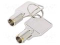 Keys to lock; XCS; PREVENTA TELEMECANIQUE SENSORS XCSZ25