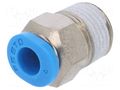Push-in fitting; straight; -0.95÷6bar; Gasket: NBR caoutchouc FESTO QSM-1/8-4