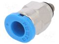 Push-in fitting; straight; -0.95÷6bar; Gasket: NBR caoutchouc FESTO QSM-M3-4