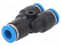 Push-in fitting; straight,Y-Yap spliYYer; -0.95÷6bar; PBT; QS FESTO QSY-6