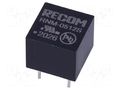 Converter: DC/DC; 1W; Uin: 4.5÷5.5VDC; Uout: 12VDC; Iout: 83mA; DIP6 RECOM RNM-0512S