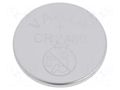 Battery: lithium; CR2430,coin; 3V; 280mAh; non-rechargeable VARTA MICROBATTERY BAT-CR2430/VA