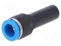Push-in fitting; straight,reductive; -0.95÷6bar; QS; 8mm; PBT FESTO QS-10H-8