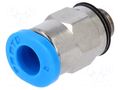 Push-in fitting; straight; -0.95÷6bar; Gasket: NBR caoutchouc FESTO QSM-M5-4