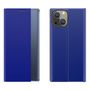 Sleep Case Bookcase Type Case with Smart Window for iPhone 13 blue, Hurtel 5907769334221 5907769334221