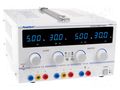 Power supply: laboratory; adjustable,multi-channel; 0÷30VDC PEAKTECH PKT-P6145